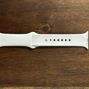 Tan/grey Apple Watch Band